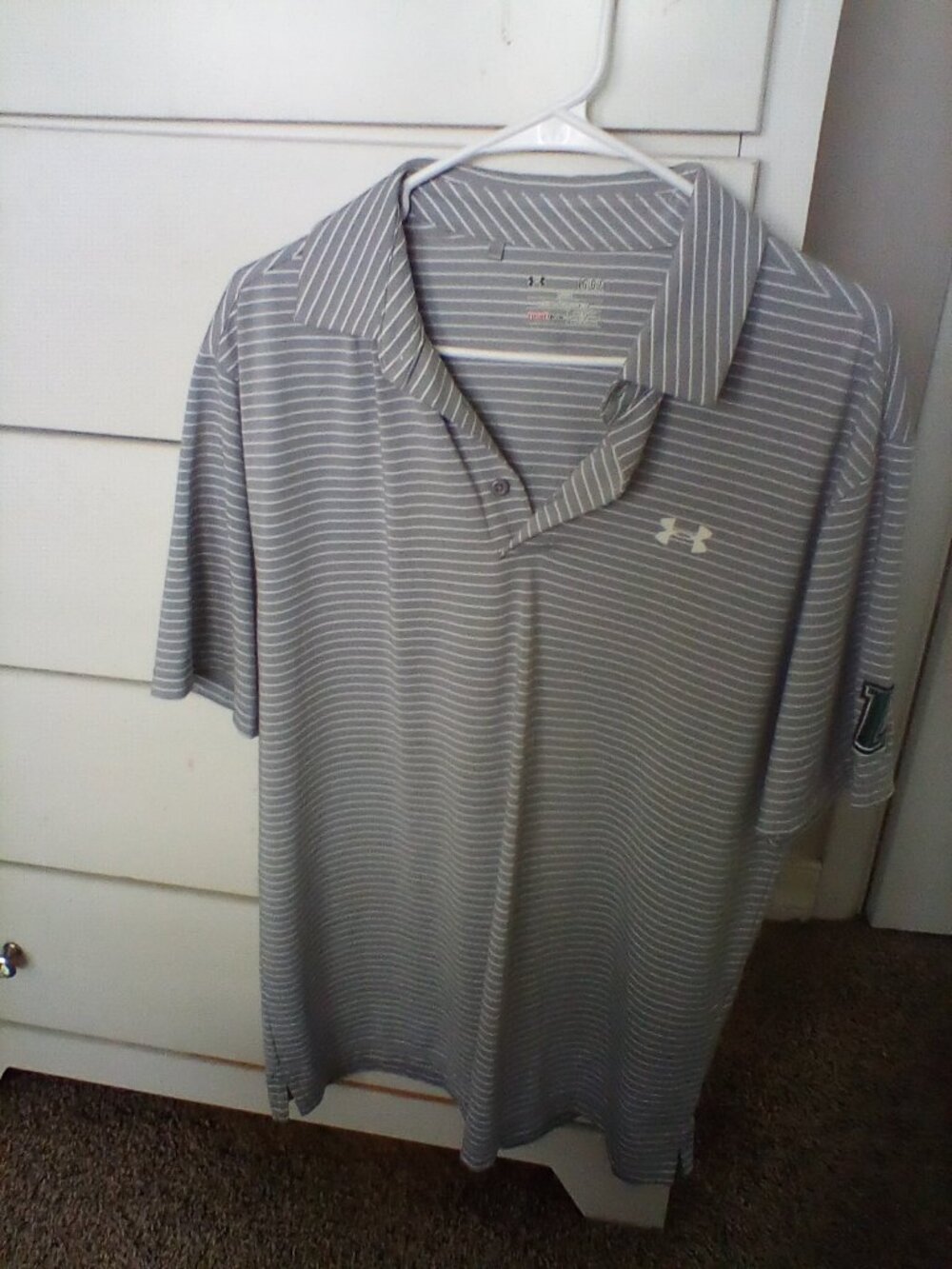 Mens Under Armour Golf Polo   Large